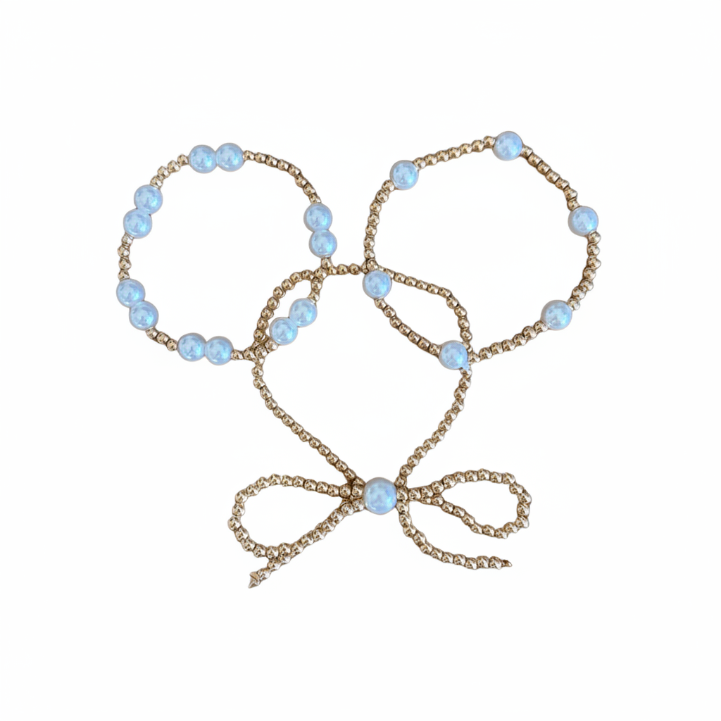 Ms. Pearl Bow Stack (Stack of 3)
