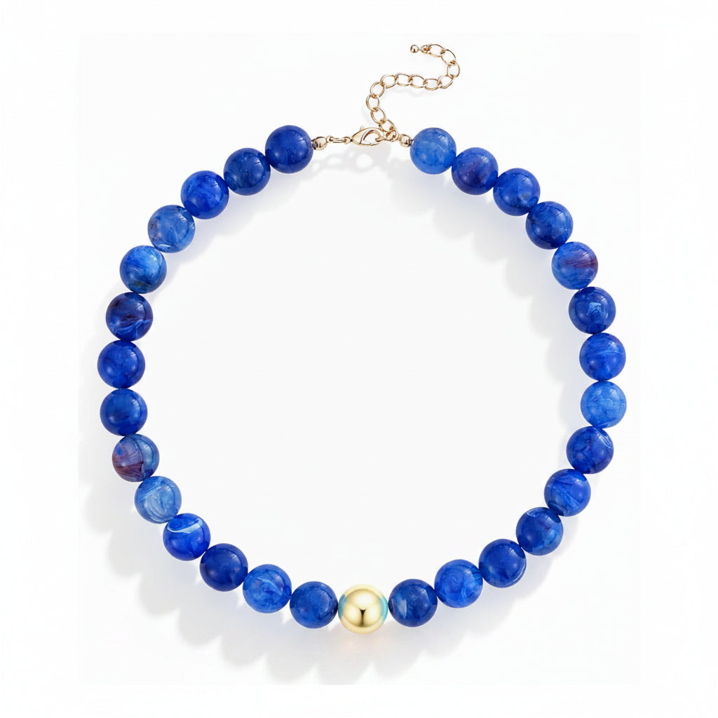 Ms. Lilly Necklace (Blue)