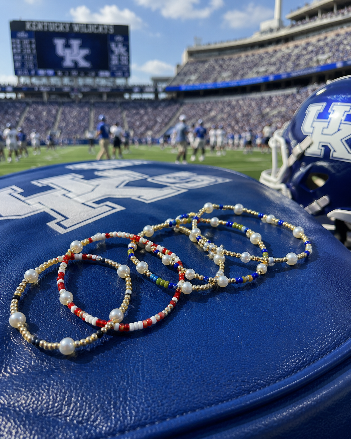 Game Day Bracelet Stack- Customize for your Team