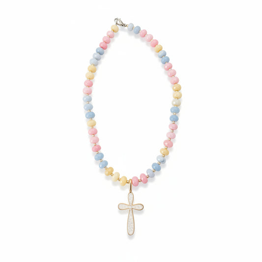 Ms. Cross Charm Necklace