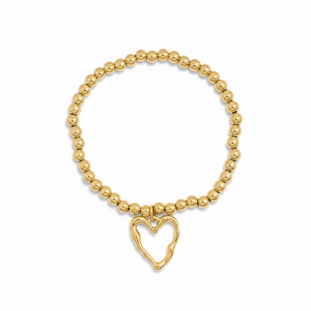 Ms. Crush Heart Charm Bracelet