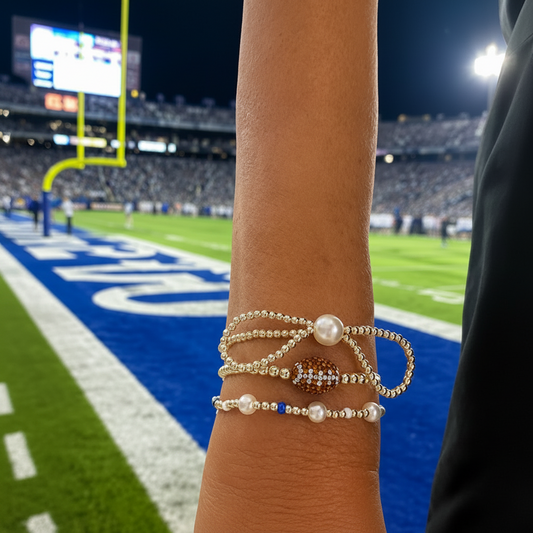 Game Day Bracelet Stack- Customize for your Team