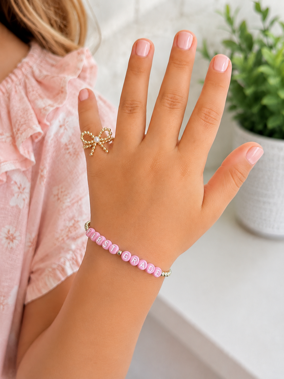 Little Girls' Custom Word Bracelet