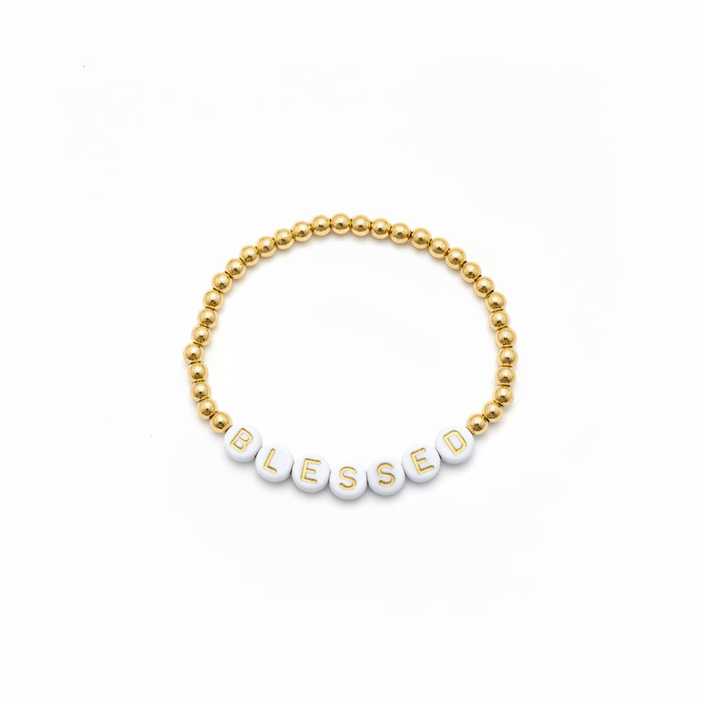 Ms. Blessed Bracelet (Silver or Gold)