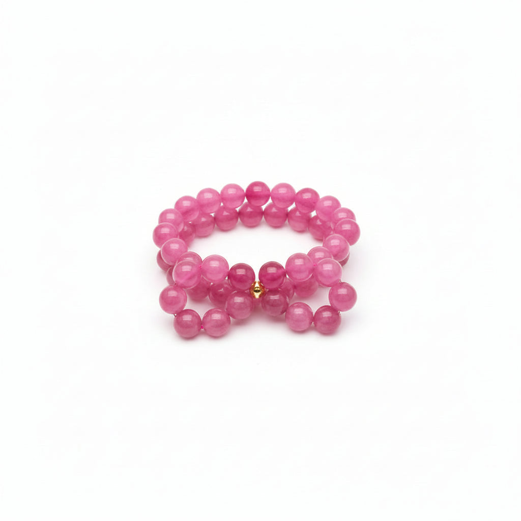 Ms. Rose Quartz Large Bow