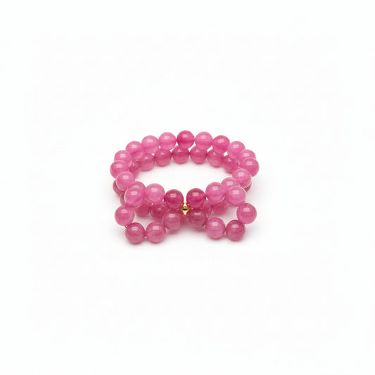 Ms. Rose Quartz Large Bow