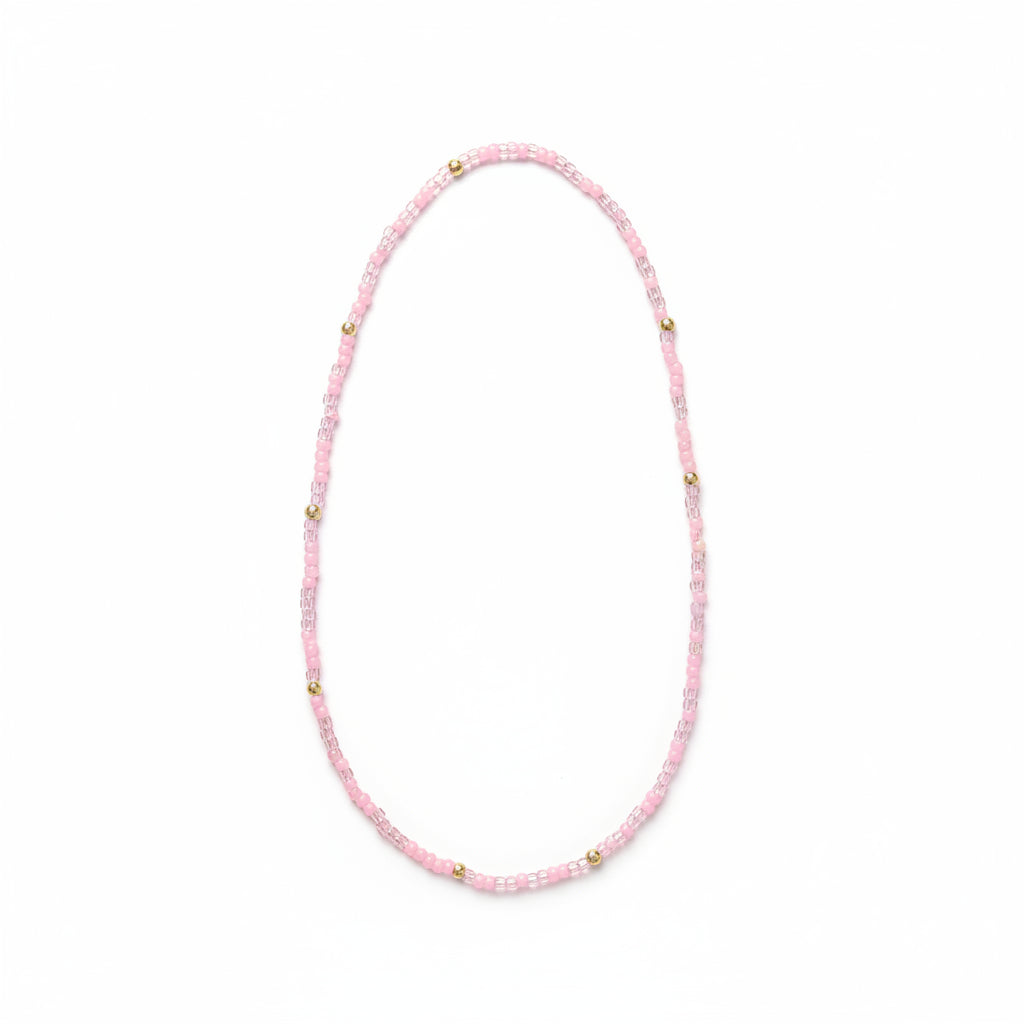 Sprinkle Necklace Pink- Chocker