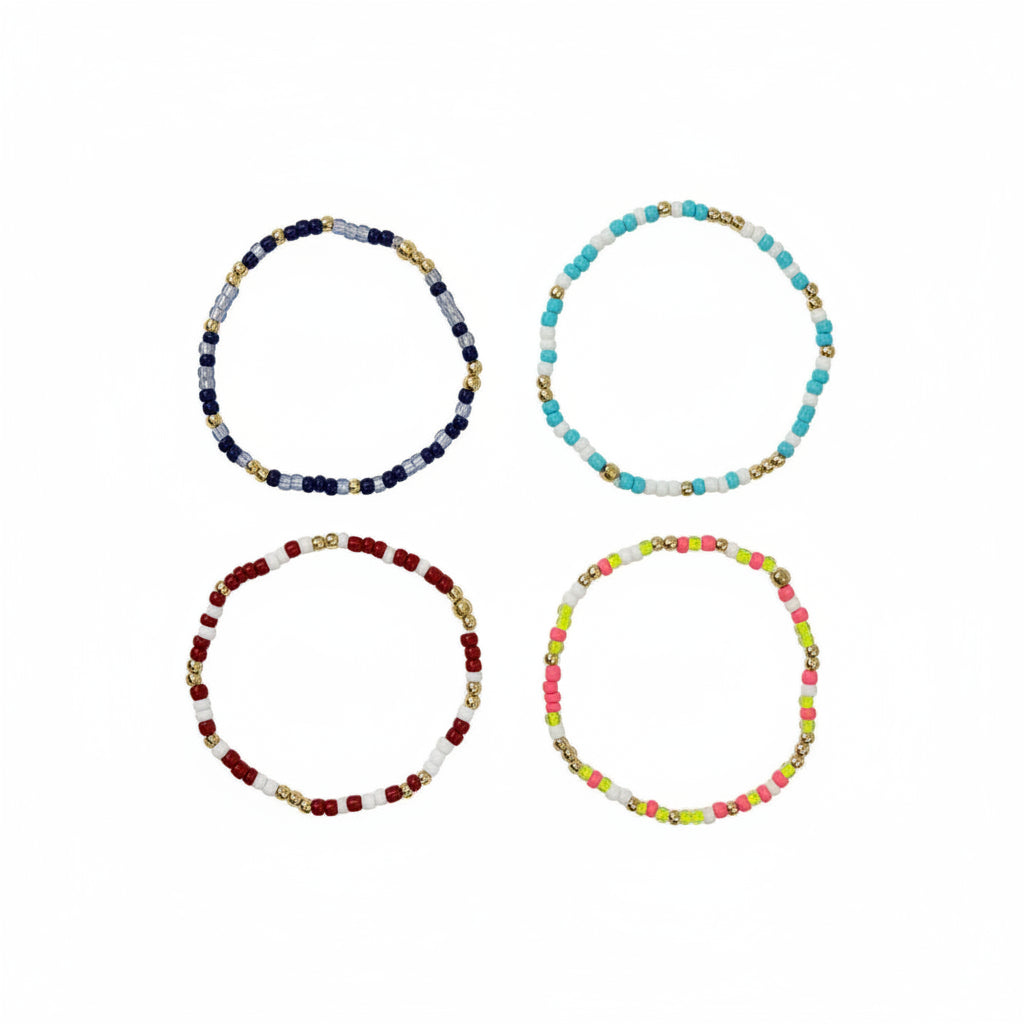 Sorority Confetti Bracelets Custom