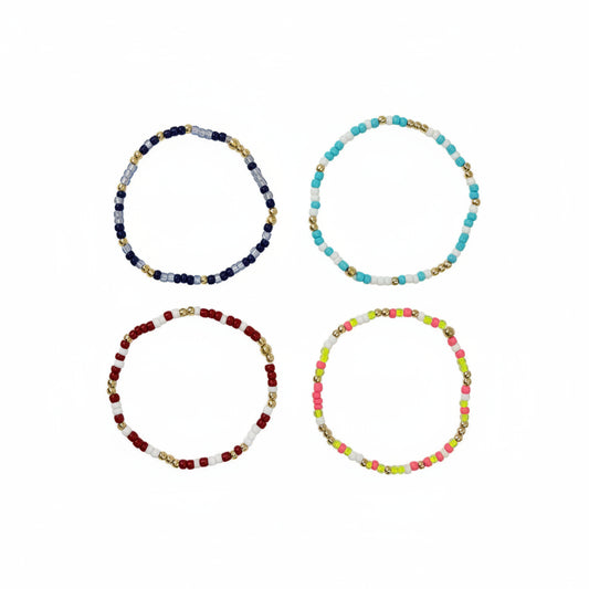 Sorority Confetti Bracelets Custom