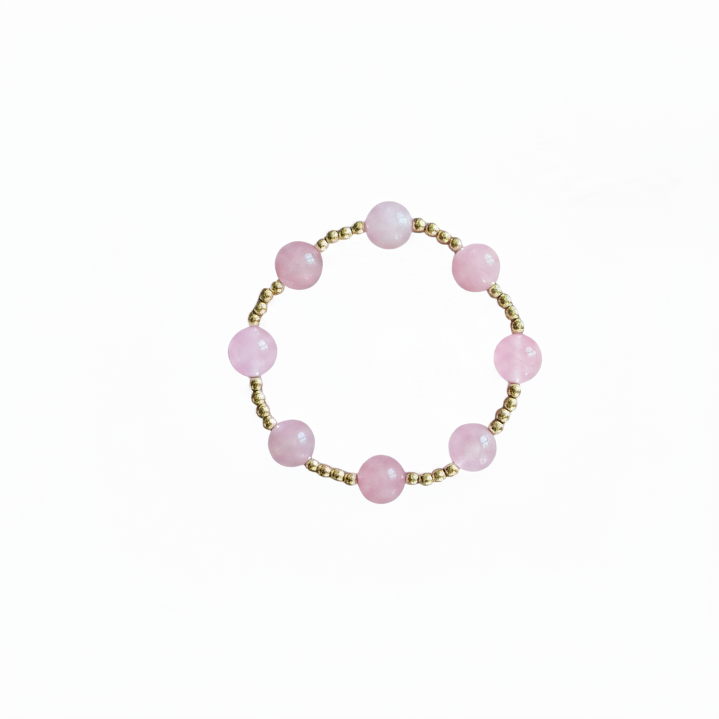 Ms. Rose Quartz Bracelet - Sold Out Badge
